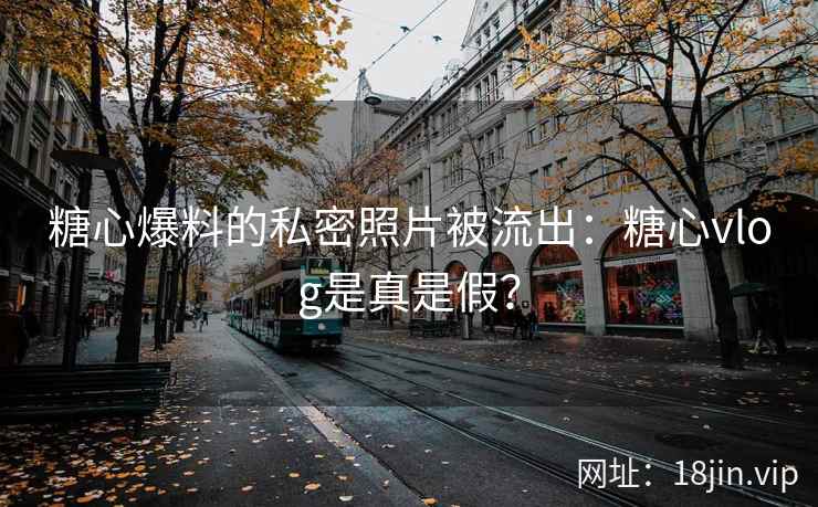 糖心爆料的私密照片被流出：糖心vlog是真是假？